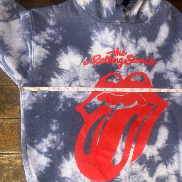 🤗302-You Are A Treasure ❤️ Rolling Stones Tye Dye Hoodie - Picture 5 of 9